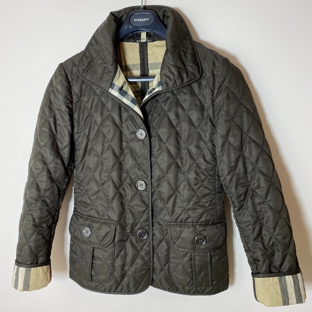 Burberry quilted jacket